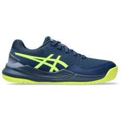 CHAUSSURES DE TENNIS JUNIOR GEL RESOLUTION 9 GS MAKO BLUE/SAFETY YELLOW