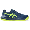 CHAUSSURES DE TENNIS JUNIOR GEL RESOLUTION 9 GS MAKO BLUE/SAFETY YELLOW