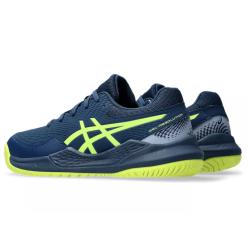 CHAUSSURES DE TENNIS JUNIOR GEL RESOLUTION 9 GS MAKO BLUE/SAFETY YELLOW