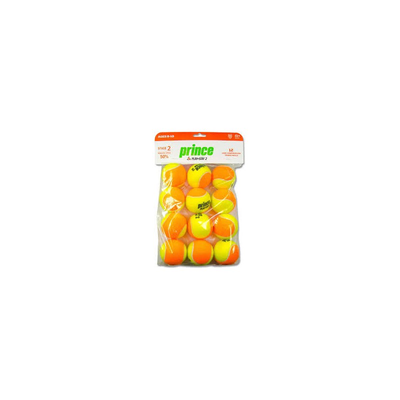 Balles orange Prince x12