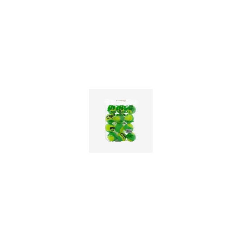 Balles verte Prince x12