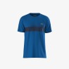 TEE-SHIRT LACOSTE NOVAK DJOKOVIC BLEU/NOIR