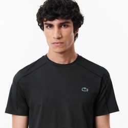 TEE-SHIRT LACOSTE ULTRA DRY STRETCH HOMME NOIR