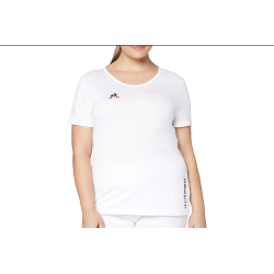 T-SHIRT FEMME LE COQ SPORTIF TENNIS N°1 BLANC
