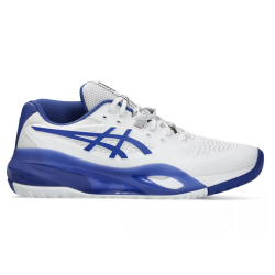 CHAUSSURES DE TENNIS ASICS GEL RESOLUTION X WHITE/DARK COBALT