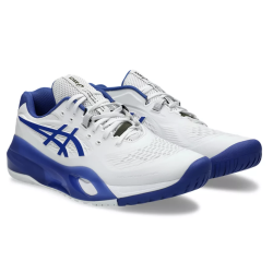 CHAUSSURES DE TENNIS ASICS GEL RESOLUTION X WHITE/DARK COBALT