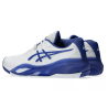 CHAUSSURES DE TENNIS ASICS GEL RESOLUTION X WHITE/DARK COBALT