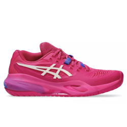 CHAUSSURES DE TENNIS ASICS FEMME GEL RESOLUTION X BRIGHT ROSE/CREAM