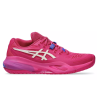 CHAUSSURES DE TENNIS ASICS FEMME GEL RESOLUTION X BRIGHT ROSE/CREAM