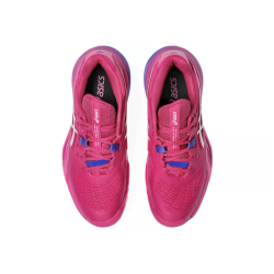 CHAUSSURES DE TENNIS ASICS FEMME GEL RESOLUTION X BRIGHT ROSE/CREAM