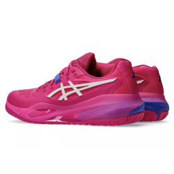 CHAUSSURES DE TENNIS ASICS FEMME GEL RESOLUTION X BRIGHT ROSE/CREAM