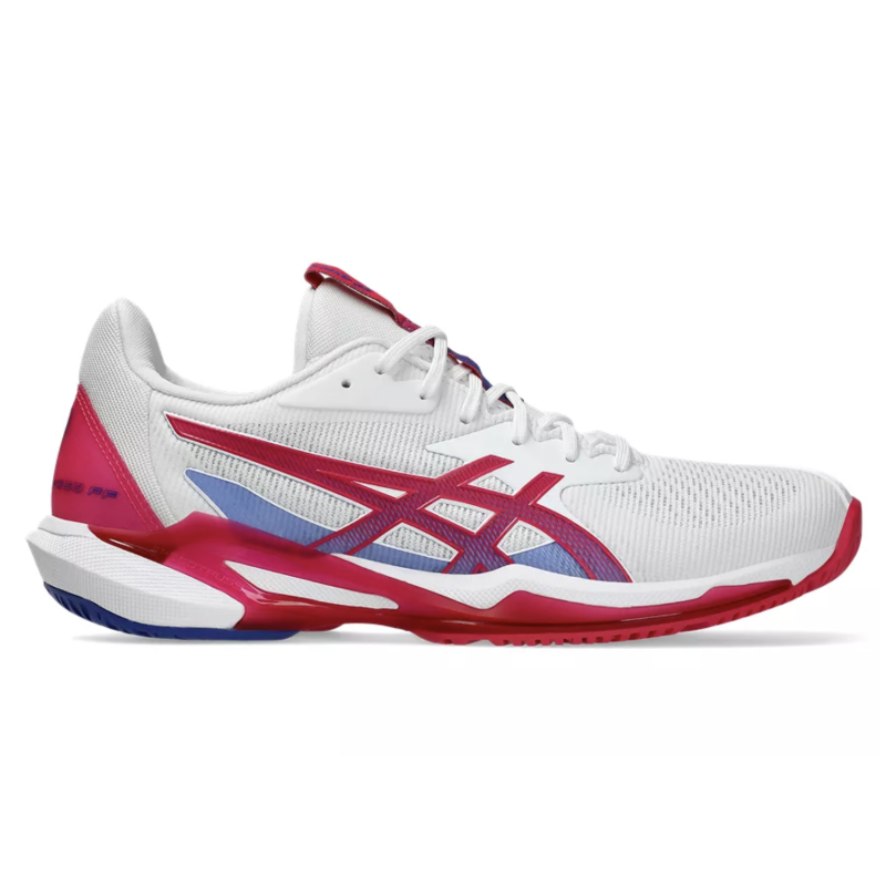 CHAUSSURES DE TENNIS ASICS FEMME SOLUTION SPEED FF 3 WHITE/BRIGHT ROSE