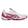 CHAUSSURES DE TENNIS ASICS FEMME SOLUTION SPEED FF 3 WHITE/BRIGHT ROSE