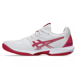 CHAUSSURES DE TENNIS ASICS FEMME SOLUTION SPEED FF 3 WHITE/BRIGHT ROSE