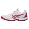 CHAUSSURES DE TENNIS ASICS FEMME SOLUTION SPEED FF 3 WHITE/BRIGHT ROSE