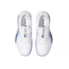 CHAUSSURES DE TENNIS ASICS JUNIOR GEL RESOLUTION X GS WHITE/DARK COBALT