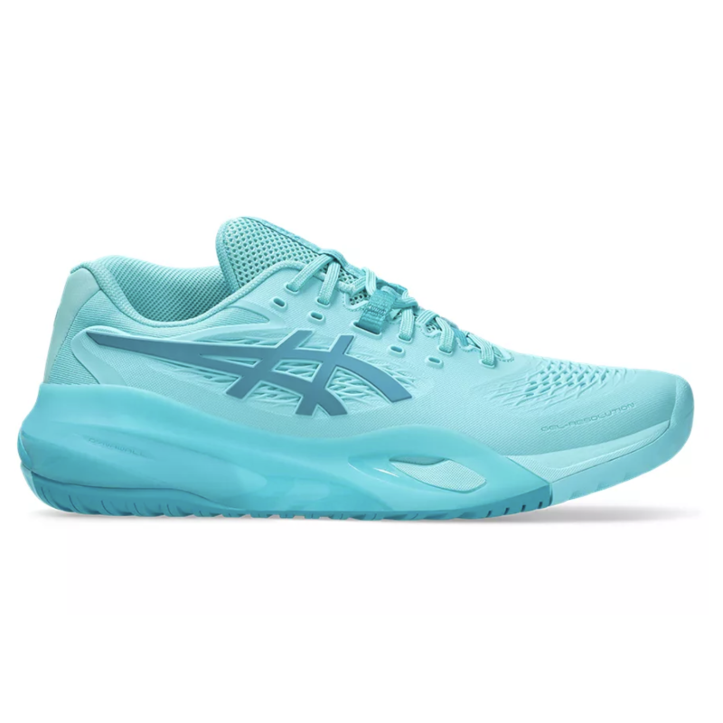 CHAUSSURES DE TENNIS ASICS GEL RESOLUTION X ICE MINT/LAGOON