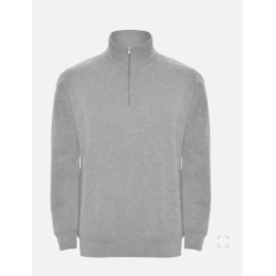 PULL ZIP GRIS