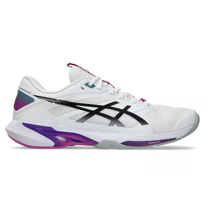 CHAUSSURES DE TENNIS ASICS SOLUTION SPEED FF 4 WHITE/DIGITAL SAKURA