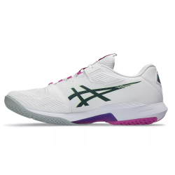 CHAUSSURES DE TENNIS ASICS SOLUTION SPEED FF 4 WHITE/DIGITAL SAKURA