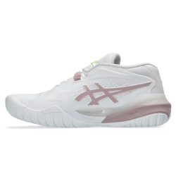 CHAUSSURES DE TENNIS ASICS FEMME GEL RESOLUTION X WHITE/MORGANITE