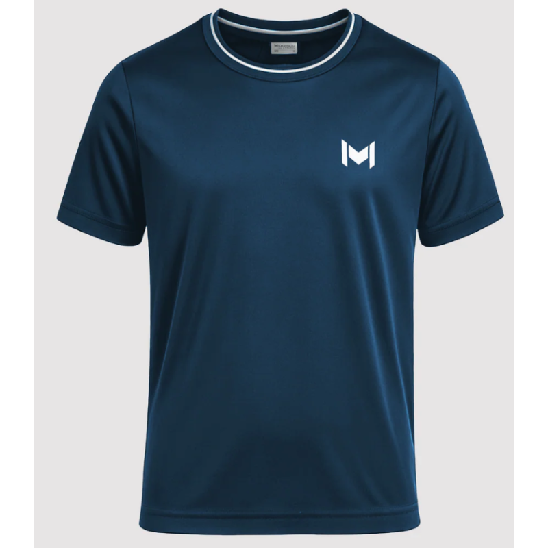 TECH T-SHIRT JR BLEU MARINE