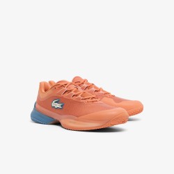 CHAUSSURES LACOSTE AG-LT ULTRA CLAY COURT HOMME ORANGE/BLEU