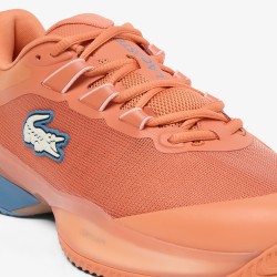 CHAUSSURES LACOSTE AG-LT ULTRA CLAY COURT HOMME ORANGE/BLEU