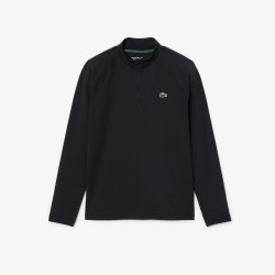 VESTE LACOSTE MID-LAYER SPORT ULTRA DRY NOIR