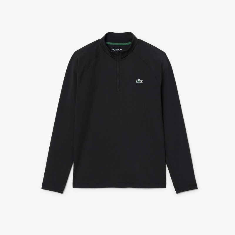 VESTE LACOSTE MID-LAYER SPORT ULTRA DRY NOIR