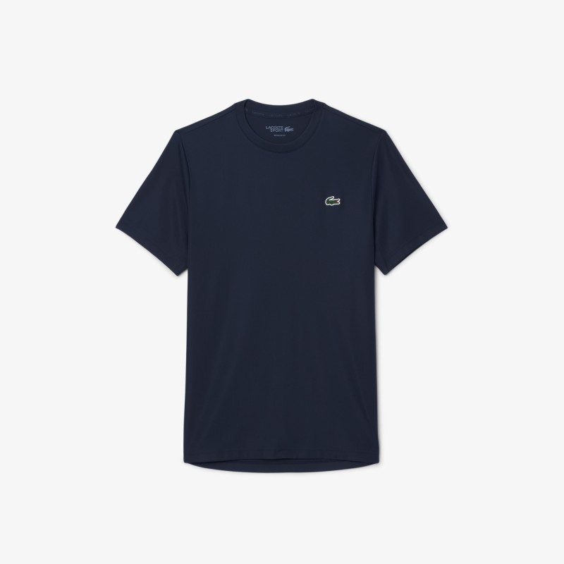 TEE-SHIRT LACOSTE SPORT LÉGER STRETCH PROTECTION UV BLEU MARINE