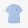 TEE-SHIRT LACOSTE SPORT LÉGER STRETCH PROTECTION UV BLEU CIEL