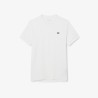 TEE-SHIRT LACOSTE SPORT LÉGER STRETCH PROTECTION UV BLANC