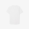 TEE-SHIRT LACOSTE SPORT LÉGER STRETCH PROTECTION UV BLANC