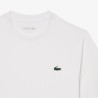 TEE-SHIRT LACOSTE SPORT LÉGER STRETCH PROTECTION UV BLANC
