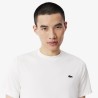 TEE-SHIRT LACOSTE SPORT LÉGER STRETCH PROTECTION UV BLANC
