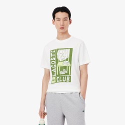 TEE-SHIRT LACOSTE SPORT ULTRA DRY IMPRIMÉ