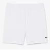 SHORT LACOSTE SPORT REGULAR FIT ULTRA DRY BLANC