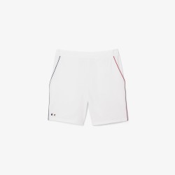 SHORT LACOSTE ÉQUIPE DE FRANCE DE TENNIS BLEU