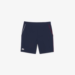 SHORT LACOSTE ÉQUIPE DE FRANCE DE TENNIS BLEU