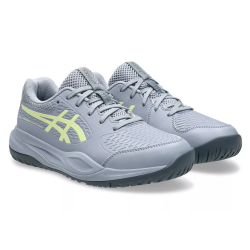 CHAUSSURES ASICS JUNIOR GEL-RESOLUTION X GS GREY BLUE/PISTACHIO