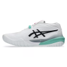 CHAUSSURES ASICS GEL RESOLUTION X TOUTES SURFACES WHITE/AURORA GREEN
