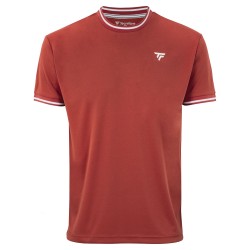 T-SHIRT TECNIFIBRE TEAM TECH TEE HOMME TERRACOTTA