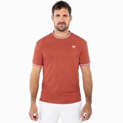 T-SHIRT TECNIFIBRE TEAM TECH TEE HOMME TERRACOTTA