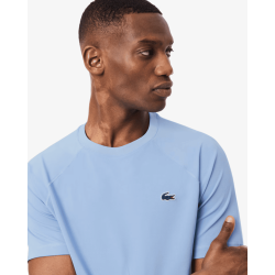 TEE-SHIRT LACOSTE SPORT ULTRA DRY STRETCH BLEU