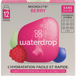 MICROLYTE WATERDROP BERRY X12