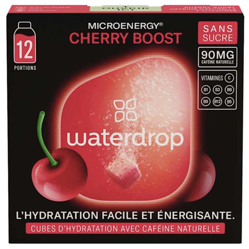 MICROENERGY WATERDROP CHERRY BOOST X12