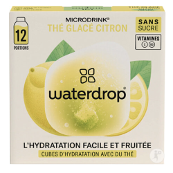 MICRODRINK WATERDROP THÉ GLACÉ CITRON X12