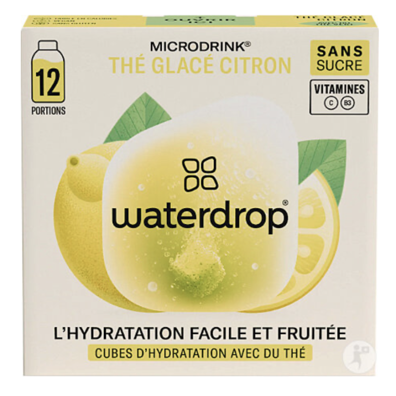 MICRODRINK WATERDROP THÉ GLACÉ CITRON X12
