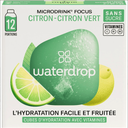 MICRODRINK WATERDROP CITRON VERT X12